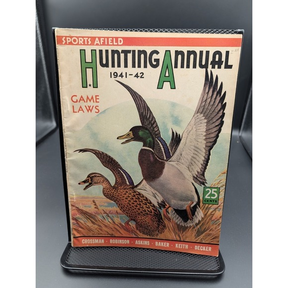 Other - Sports Afield Magazine Hunting Annual Tenth Edition 1941-1942 Publishers Outdoor